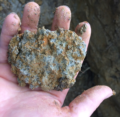 Stress release for Soil.